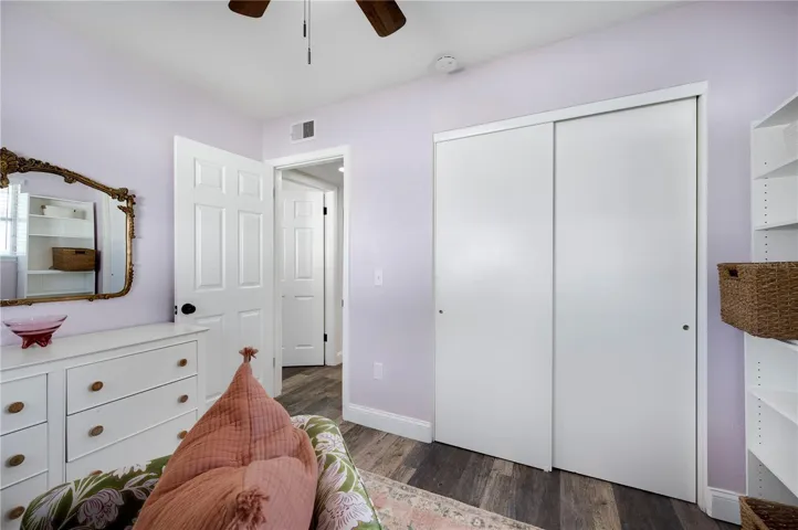 Bedroom #2 has a nice size closet as well and is just around the corner from the homes main bathroom.
