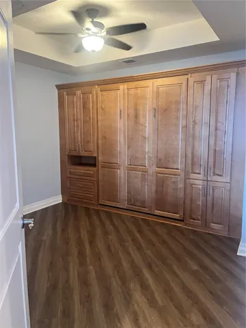 Den with murphy bed