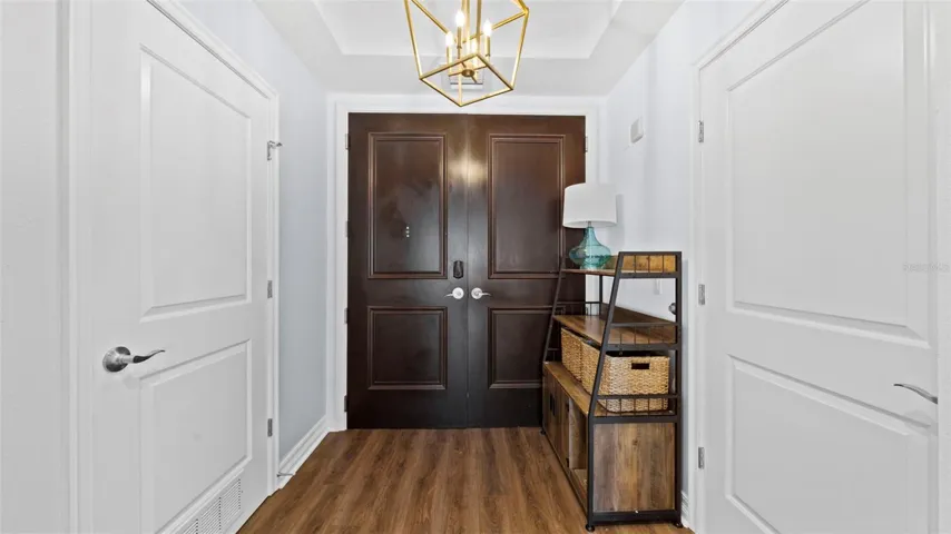 two door entry way