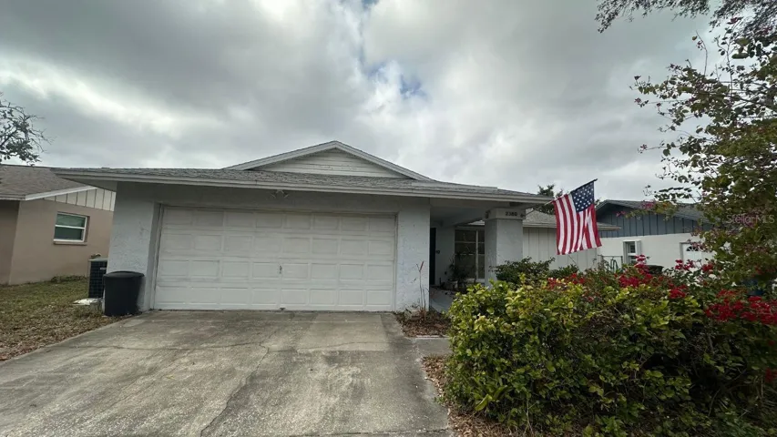 front of the house