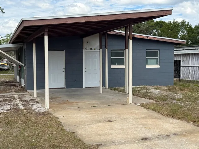 Front of the house