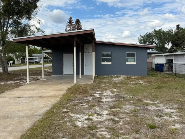 Front of the house