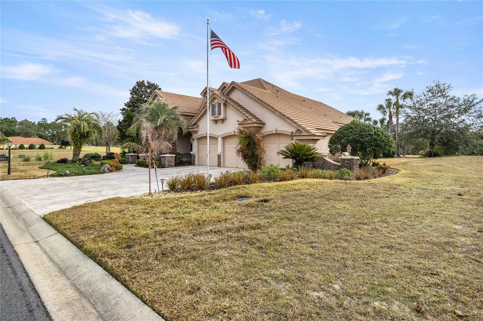 Front view of home