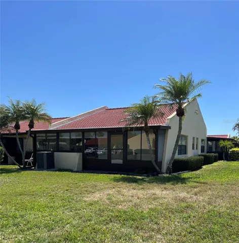 Exterior view of the Enclosed Florida room
