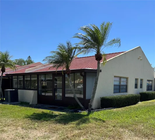 Exterior view of the Enclosed Florida room