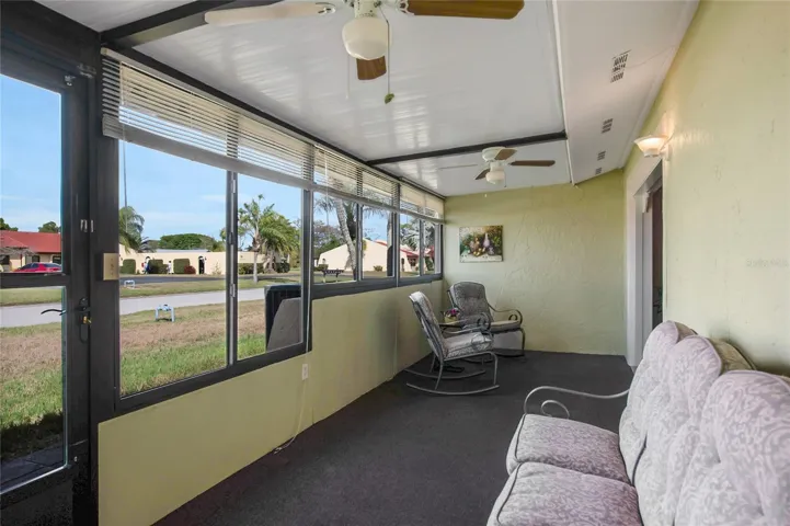 Enclosed Florida room