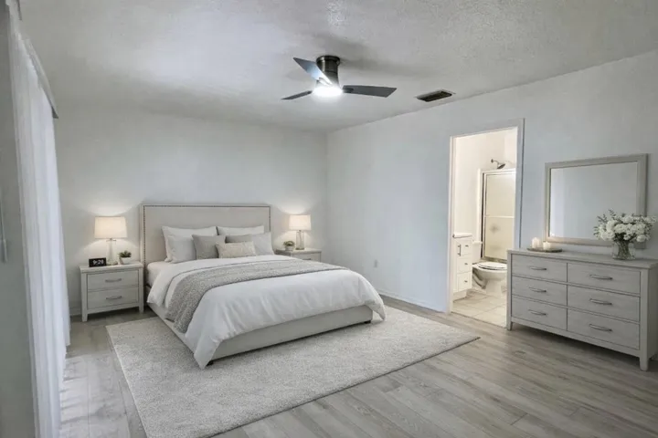Primary Bedroom-Virtual Staged