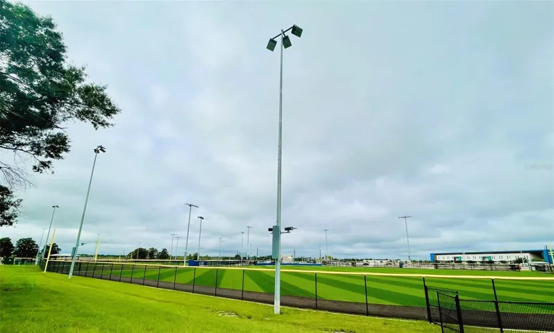 Four new collegiate-level baseball fields with artificial turf & parks and the Rowdy Gaines Olympic Pool and the Advent Health Fieldhouse
