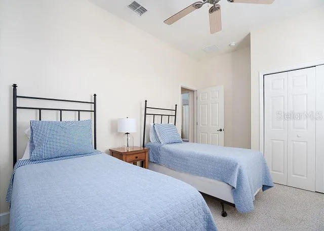 Third twin bedroom