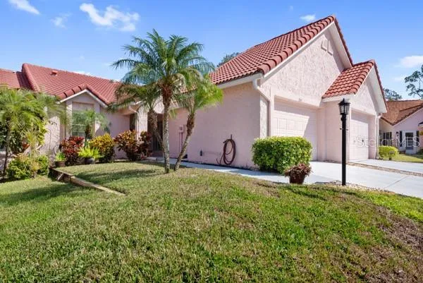 FRONT OF VILLA