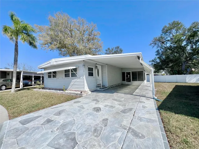 Front of Home with Extended driveway!
