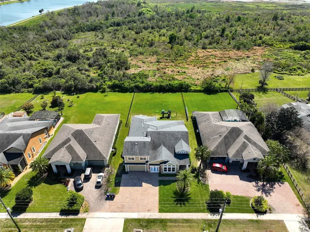 Aerial view of greenbelt