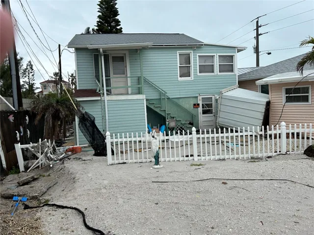 distressed lot removal of debris and structures