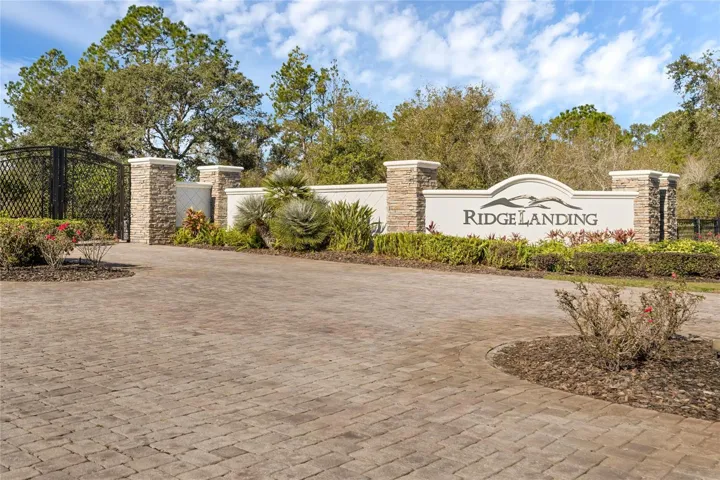 Ridge Landing Airpark Gated Community Main Entrance