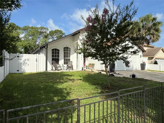side angle view of the home.