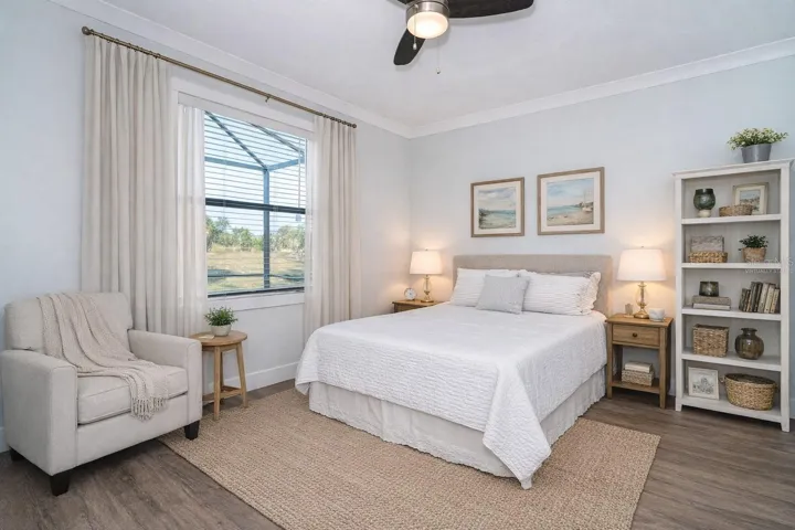Virtually Staged Guest Bedroom 1