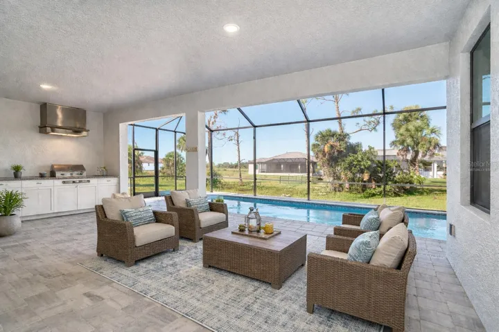 Virtually Staged Lanai