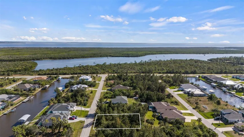 15459 Melport Circle Lot View with Lot Lines