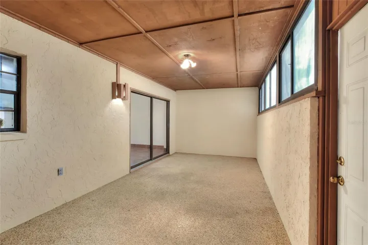 Downstairs Patio off Kitchen