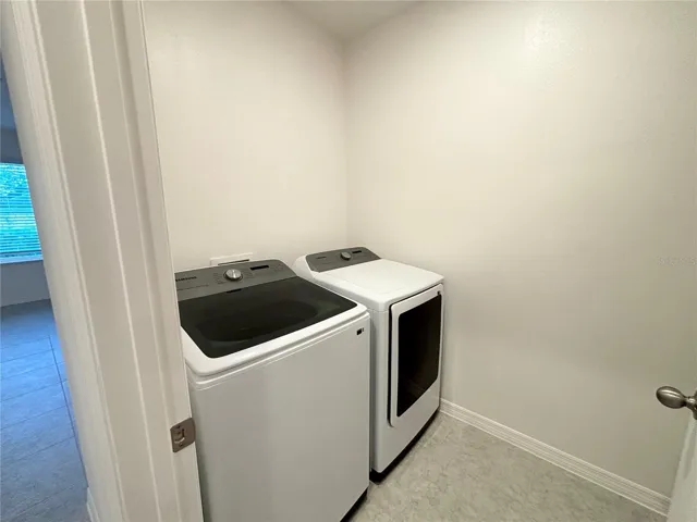 Laundry Room with washer & dryer