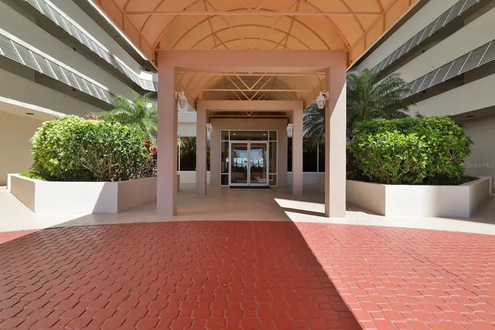 Front entrance