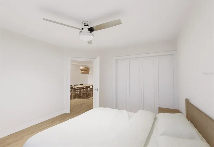Bedroom 2 with closet