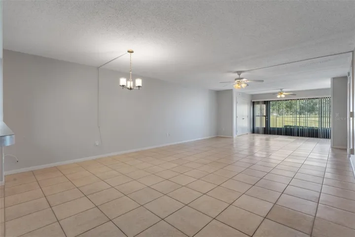 Dining and living room