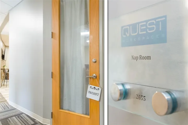 Relax in a designated Nap Room