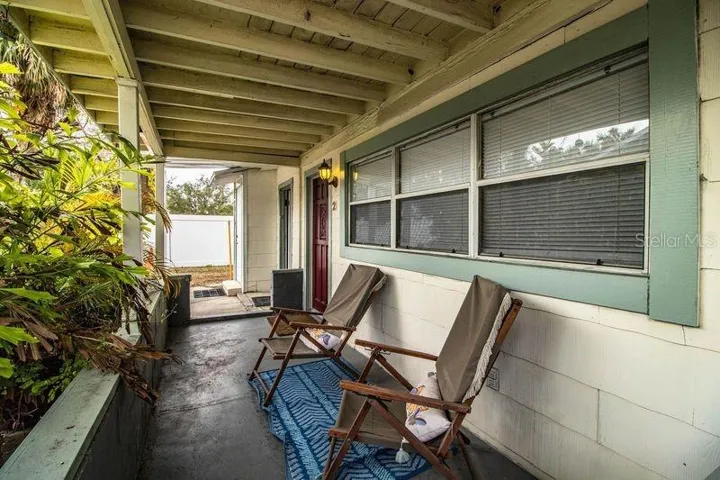 UNIT 2 - DOWNSTAIRS - FRONT PORCH VIEW 2