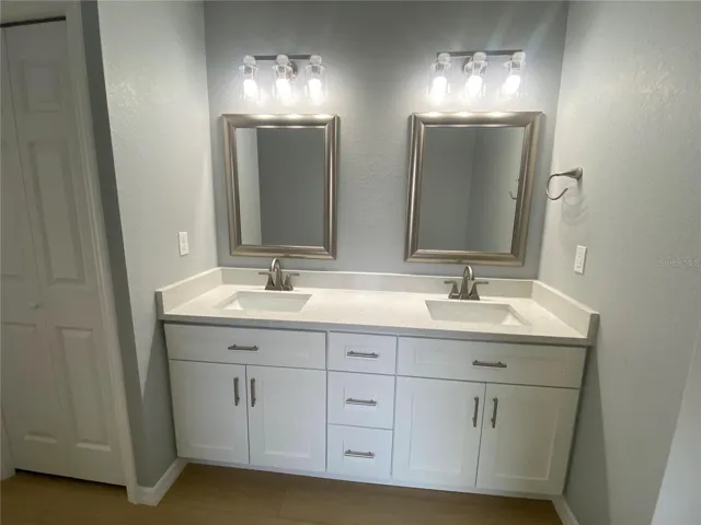 master bath double vanity