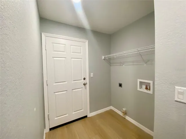 inside utility room