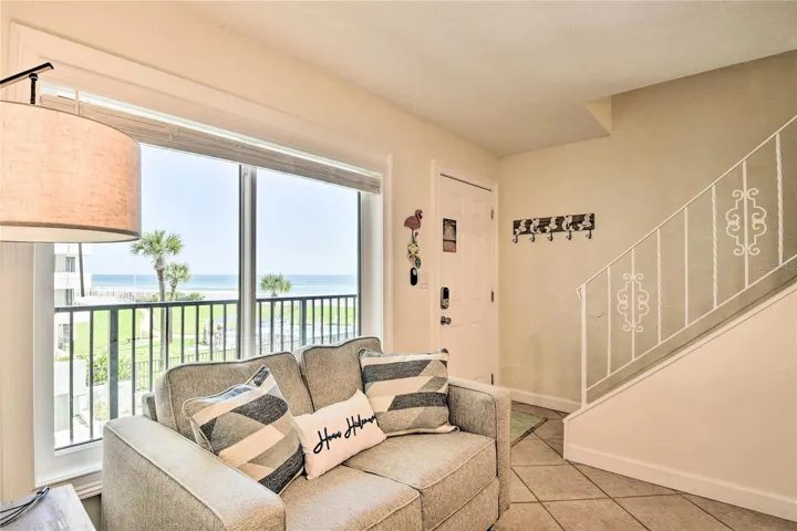 view from living room
