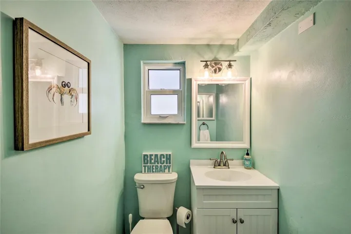 Half bath on first floor