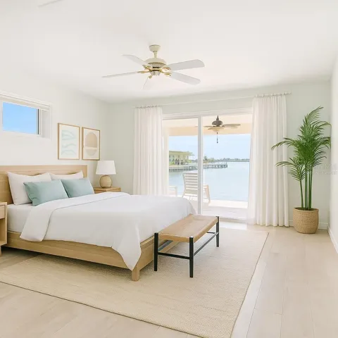 Virtually Staged - Master Bedroom