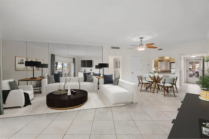Oversized living area