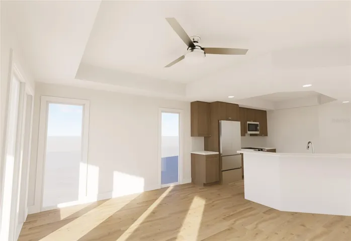 Grand Salon view in Luxury Corner units only