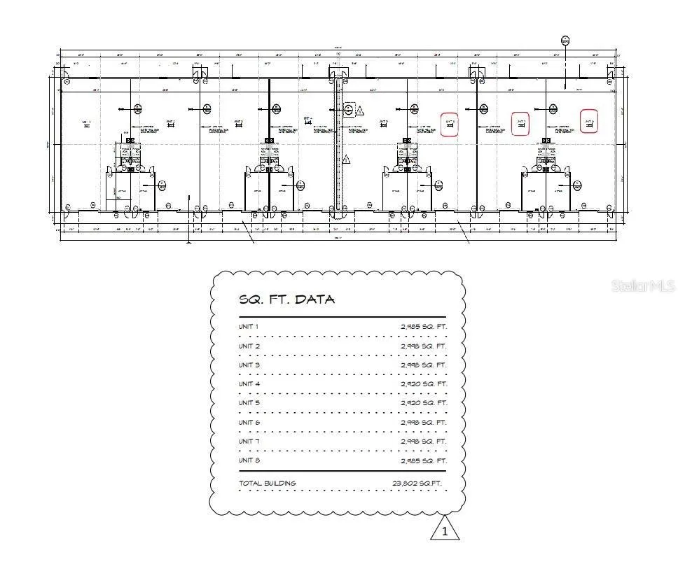 Floor Plan, SF Data