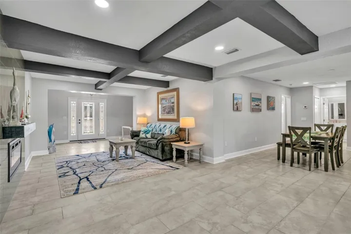 Great room looking into Dining room