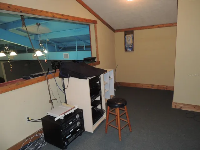 Upstairs Sound Room