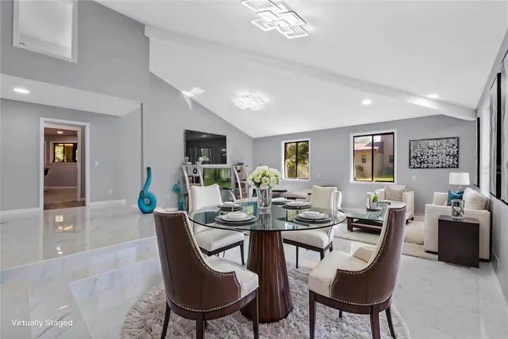 Virtually Staged- Dining Area