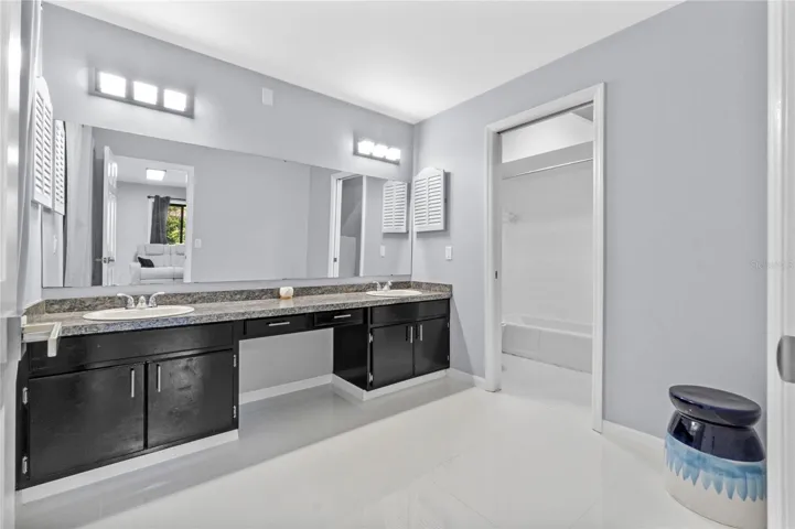 Bathroom 2- Dual Vanities