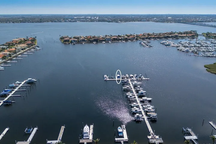 Deeded boat slip in the protected Marina