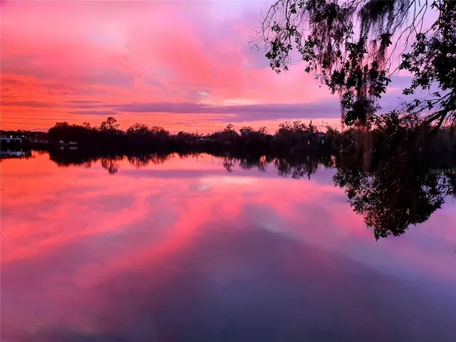 Actual Sunset View from Backyard 2.22.25