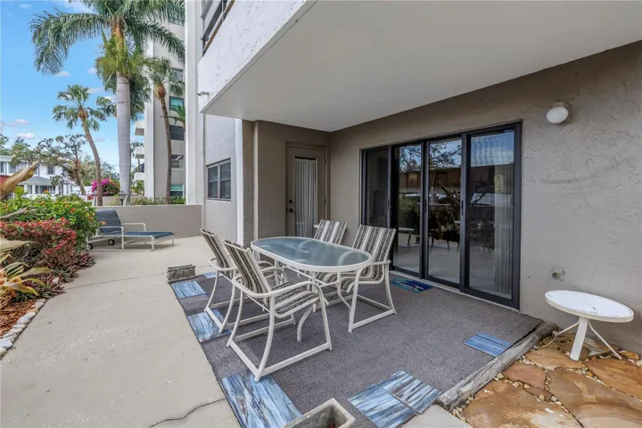 One of 2 sets of sliding doors to the patio