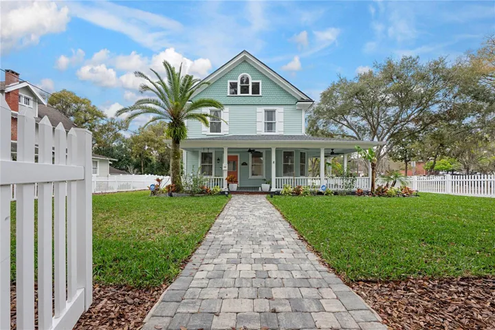 This oversized corner lot in the heart of Deland is your own little slice of small town charm complete with a beautiful historic home filled with a ton of recent updates including a private pool!