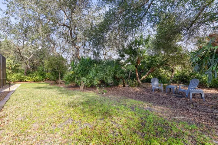 Lush and private grounds