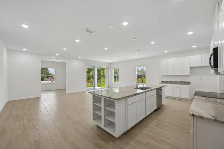 Open Concept Kitchen & Great Room