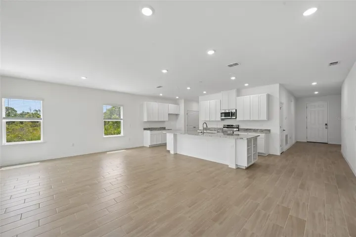 Open Concept Kitchen & Great Room