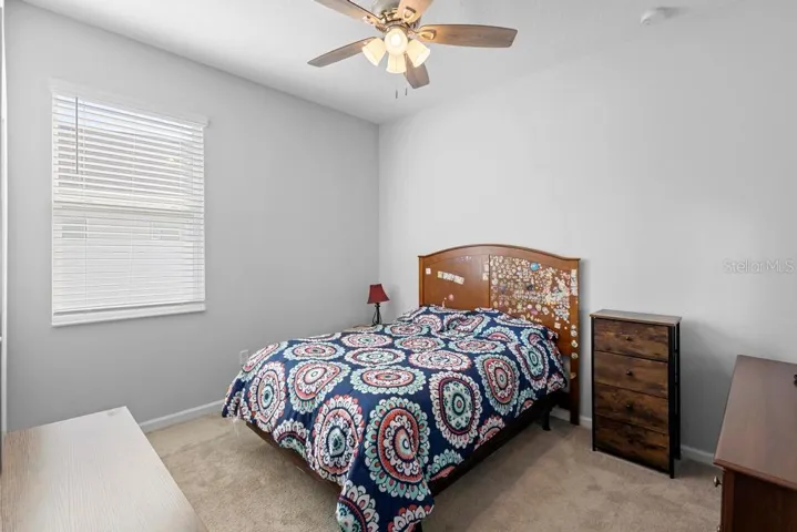 Guest bedroom (1)located on 1st floor with closet and extra hallway closet for add storage or linens.