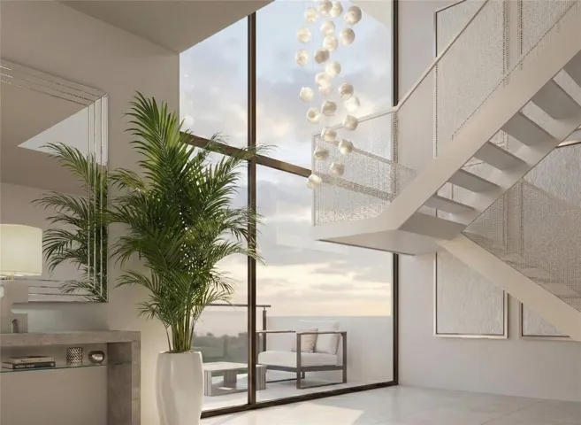 Up to 26-foot Ceilings with Full-Height Windows